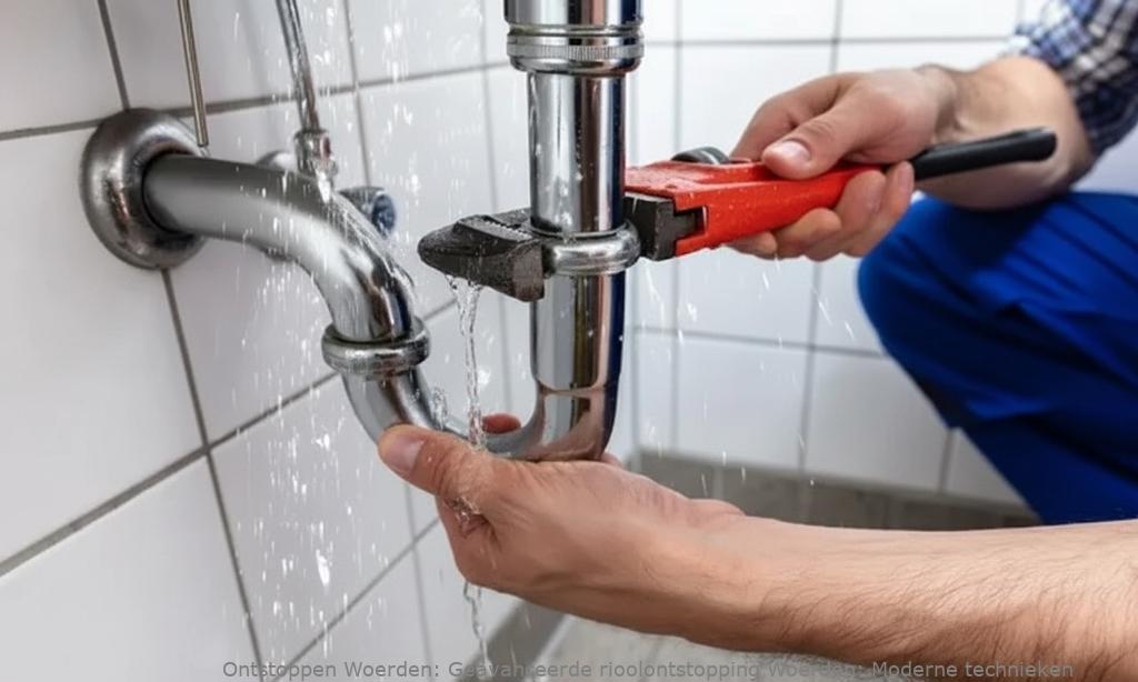 Geavanceerde rioolontstopping Woerden: Moderne technieken