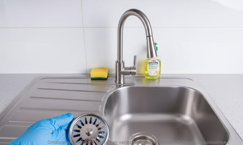Gootsteen verstopt keuken Woerden: 5 goedkope oplossingen