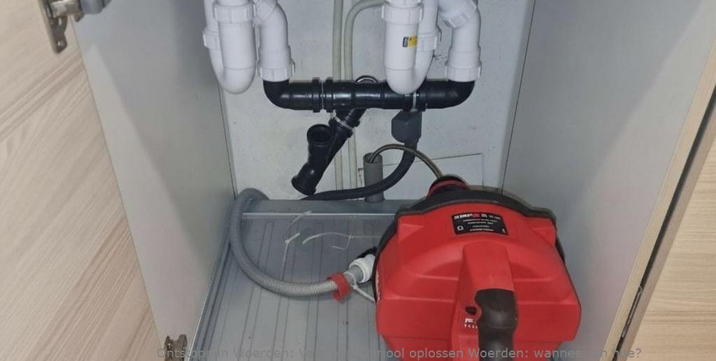Verstopping riool oplossen Woerden: wanneer en hoe?