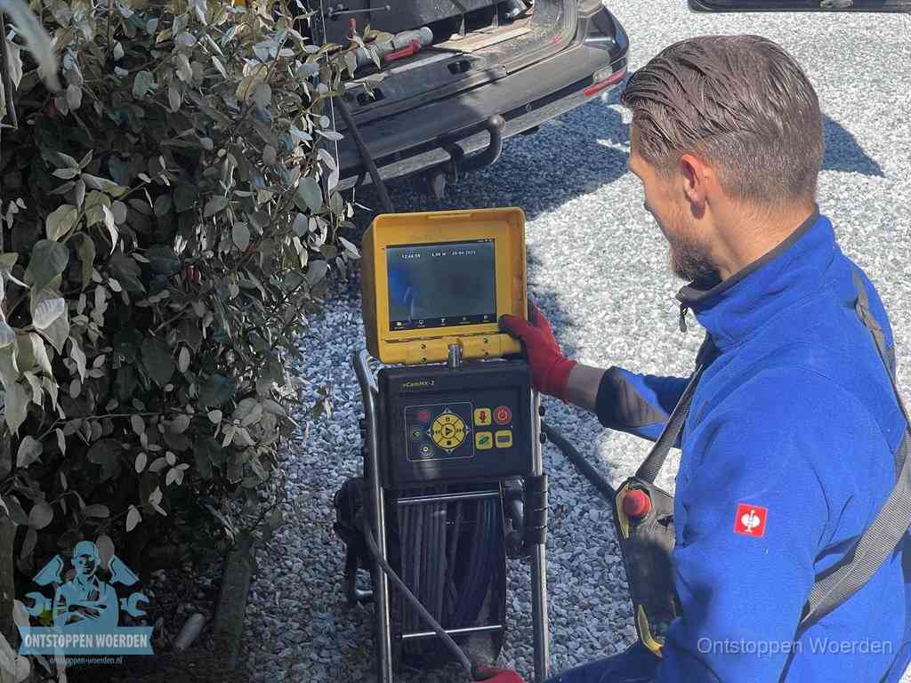 Rioolinspectie met camera in Woerden